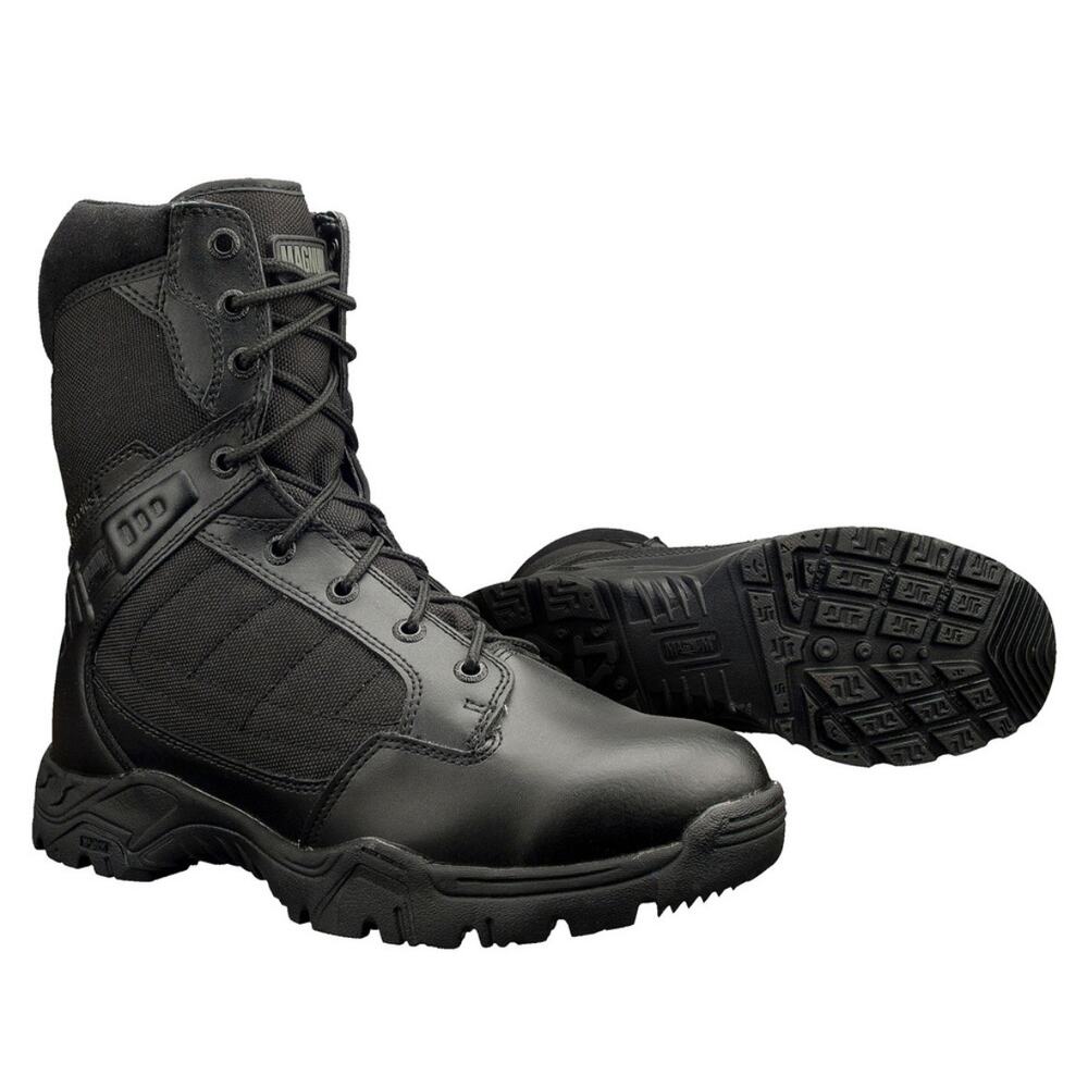 Magnum Mens RESPONSE II 8 Side Zip Steal Toes Boot Military Police Tactical Sz 8